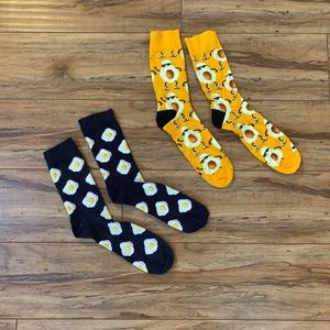 Balanced Breakfast Avocado and Eggs Socks
